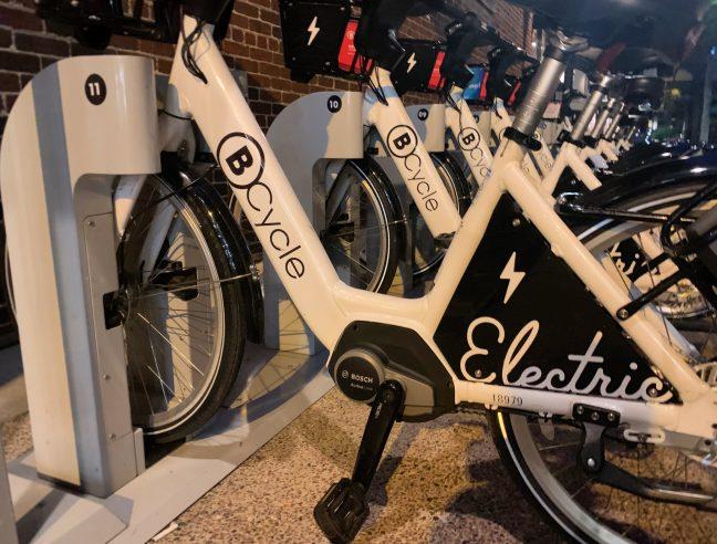 The Badger herald archival photo of BCycles. September 7, 2019. 