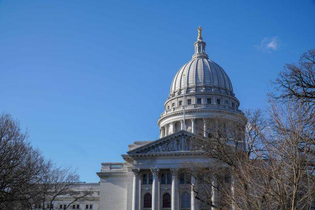 Capitol, Madison, State Capitol, Carroll St,