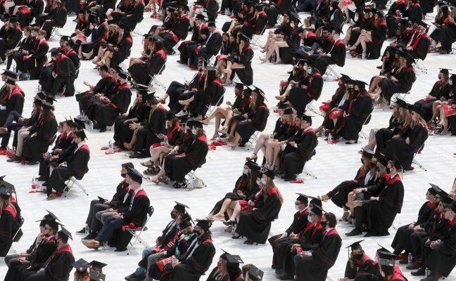 WSJ commencement photo