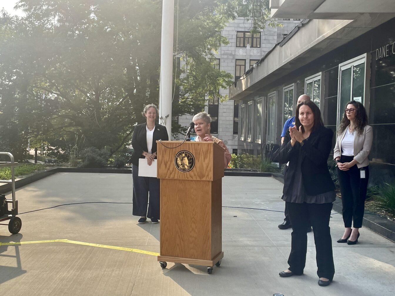 Madison Mayor wraps up Disability Voting Rights Week with celebratory press conference
