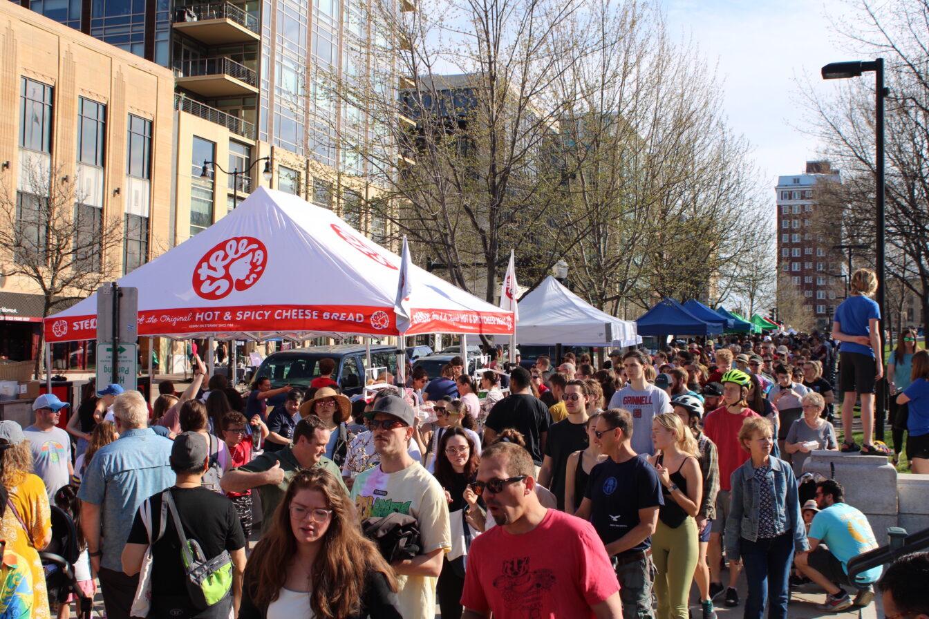 Badger Herald archival photo of the Dane County Farmers' Market. April 16, 2023.