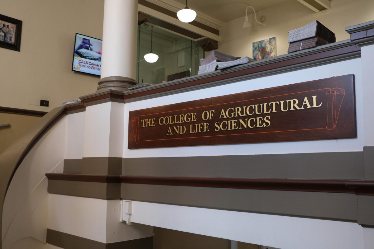 Inside entrance of the Agricultural Building. February 25th, 2025